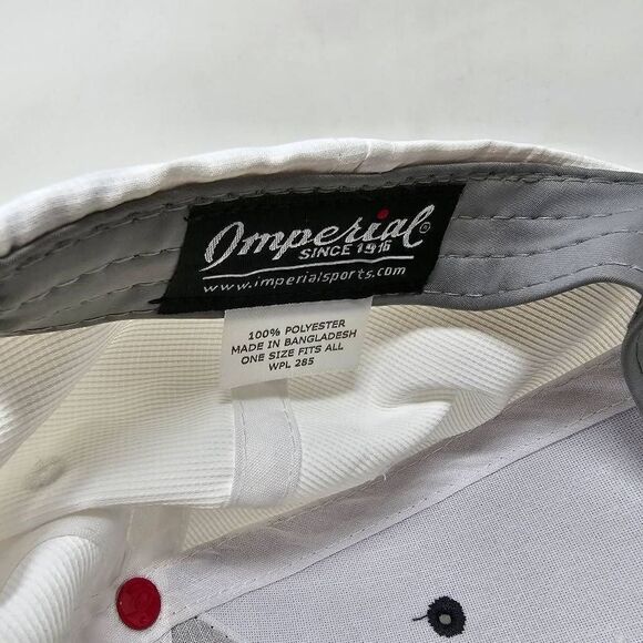 121ST US OPEN TORREY PINES GRAY WHITE IMPERIAL HAT CAP STRAPBACK EUC - Picture 7 of 7